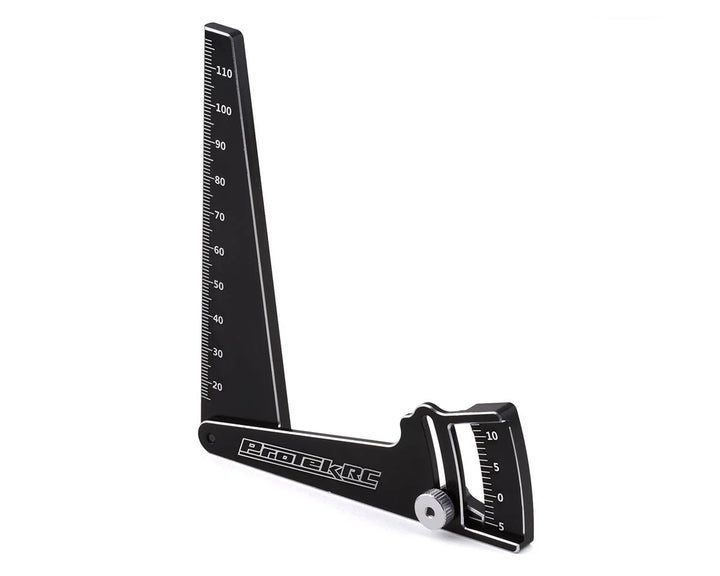 ProTek RC Aluminum Camber Gauge (117mm Tall) - Iron City RC Hobbies