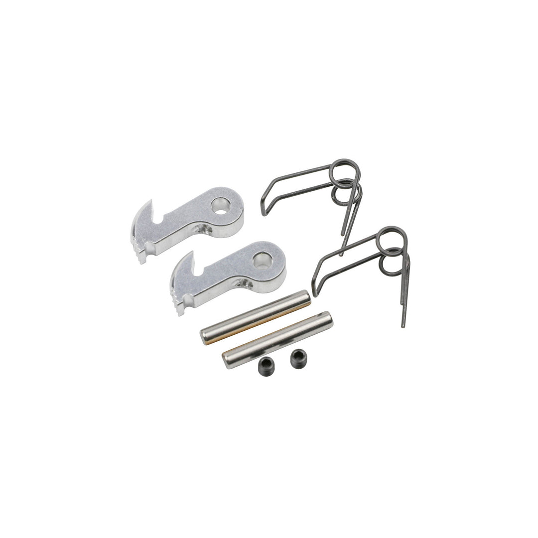 Polished & Knurled Front Wheel Changing Lever (2pcs): MRX - Iron City RC Hobbies