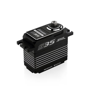 Power HD S35 Silver (0.075s/30.0kg/7.4V) Brushless Servo - Iron City RC Hobbies