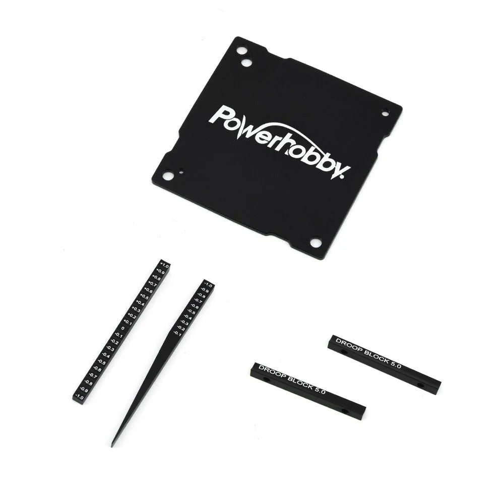 Power Hobby - Aluminum Chassis Setup Tool Kit, for Kyosho Mini-Z - Iron City RC Hobbies