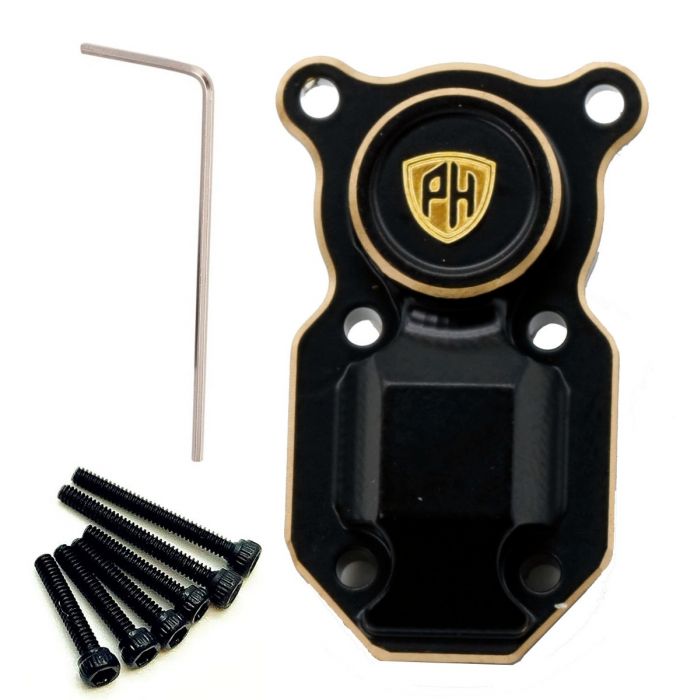 Powerhobby Axial SCX24 Brass Counterweight Axle Diff Cover Housing - Iron City RC Hobbies