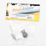 Powerhobby Axial SCX24 Brass Counterweight Axle Diff Cover Housing