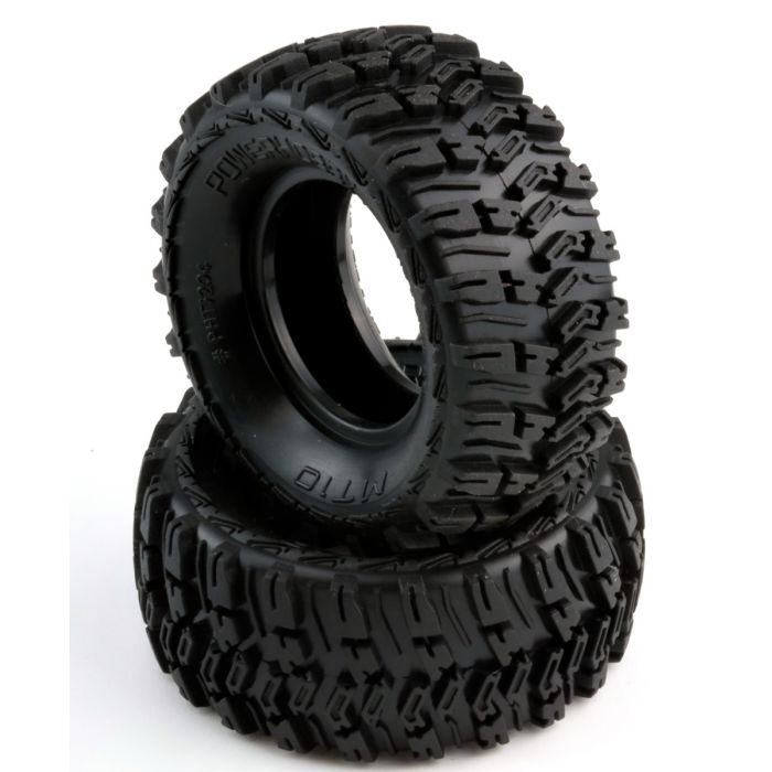 Powerhobby MT10 1.0” Micro Crawler Tires 1/24 Axial SCX24 C10 Jeep Betty