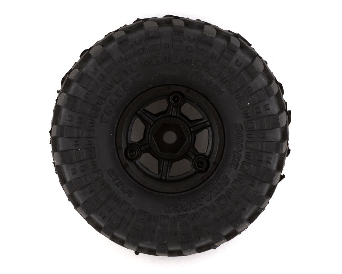 Pro-Line 1/24 Interco Super Swamper TSL SX 1.0" Pre-Mounted Tires (4) (Black) (Medium) w/Holcomb Wheels