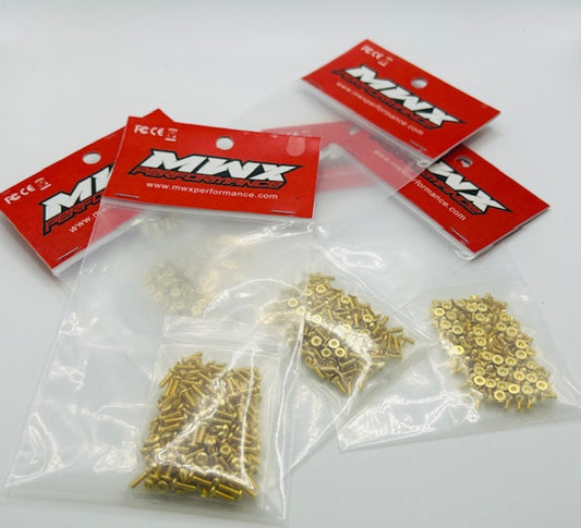 MWX Performance GOLD R1/F1 OEM screw set