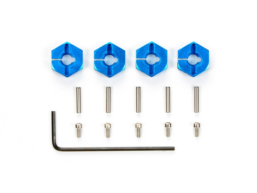 Tamiya Clamp Type Aluminum Wheel Hub (4mm Thick) - Iron City RC Hobbies