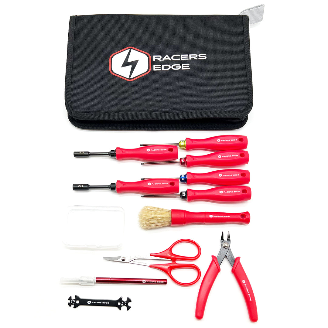 Racers Edge 11 Piece Complete Tool Set with Tool Case