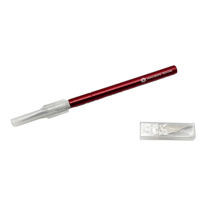 Racers Edge Aluminum Handle Hobby Knife with 6 #11 Blades - Iron City RC Hobbies