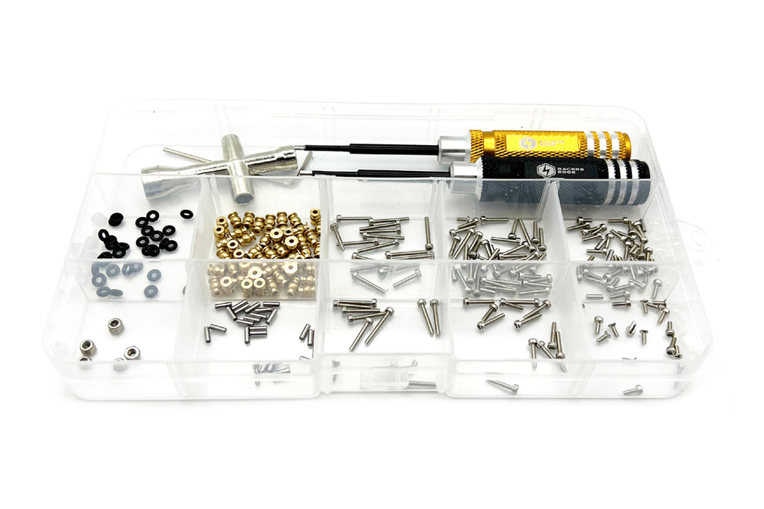 Racers Edge Tool Box Set for Axial SCX24 (Includes Machined Tools)