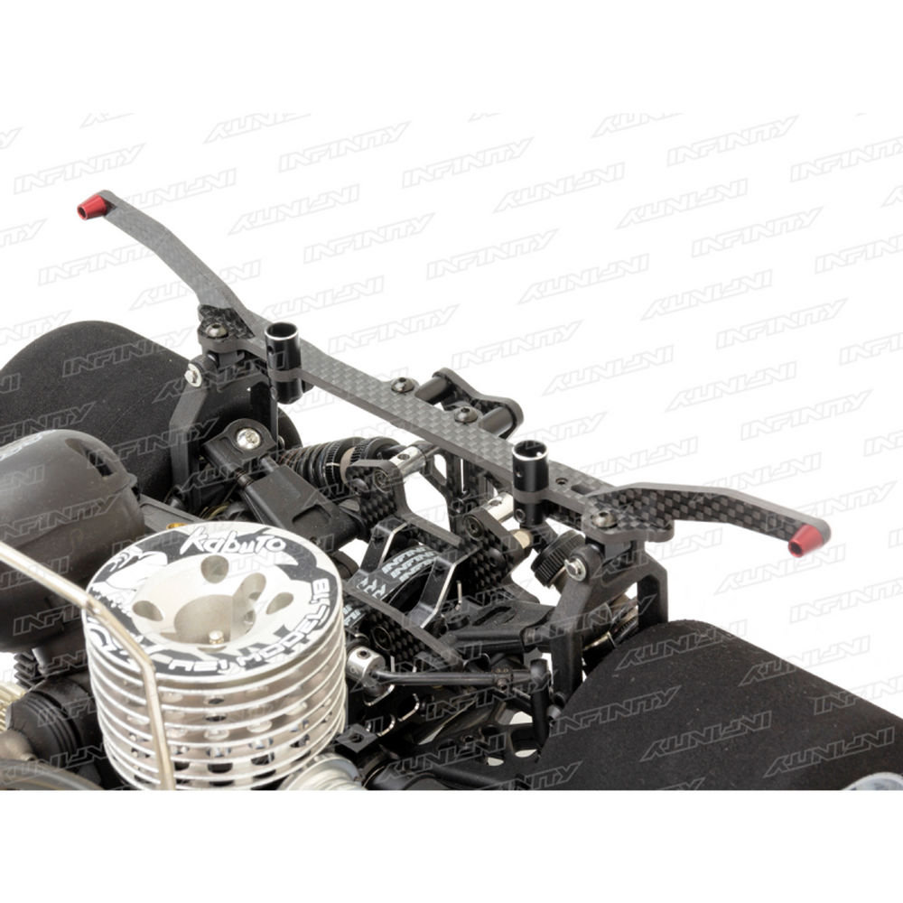Infinity REAR CARBON BODY MOUNT SET - Iron City RC Hobbies