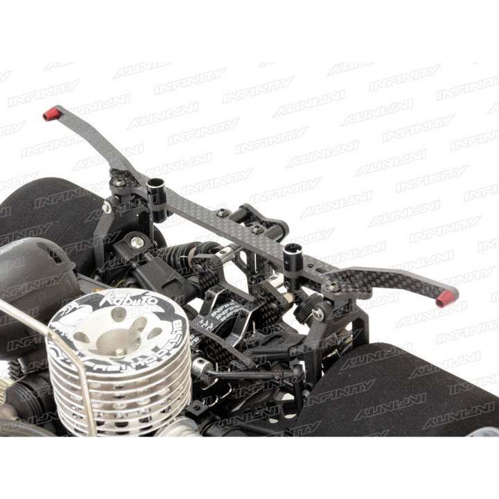 Infinity REAR CARBON BODY MOUNT SET - Iron City RC Hobbies