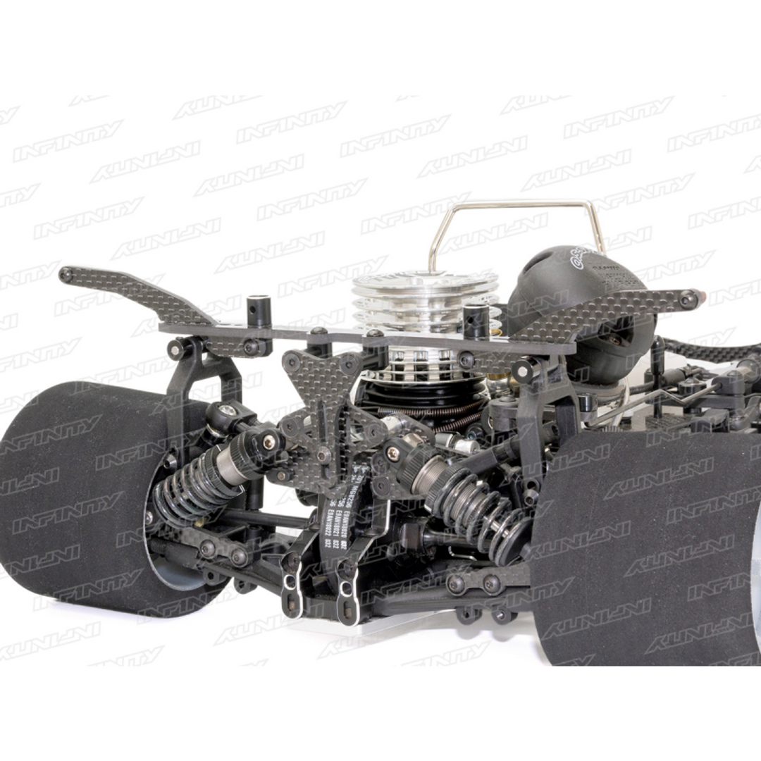 Infinity REAR CARBON BODY MOUNT SET - Iron City RC Hobbies
