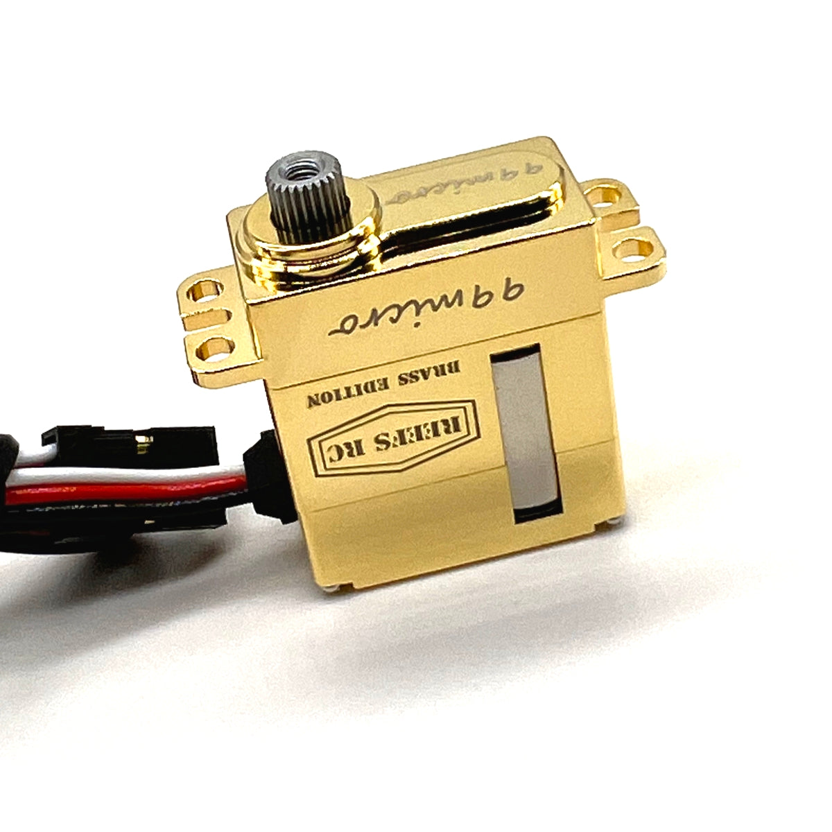 Reefs 99MICRO Servo, Brass Edition - Iron City RC Hobbies