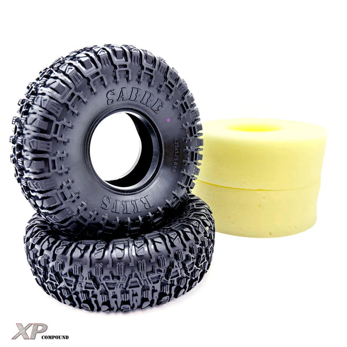 REEFS XP Compound 1.9" / 4.75" SABRE TIRES (2) PINK
