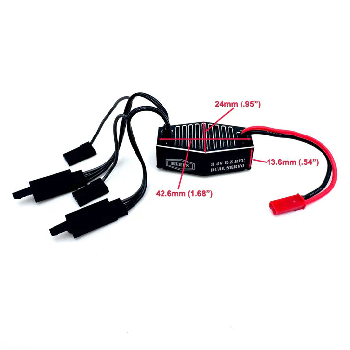 REEFS 8.4V E-Z Dual Servo BEC