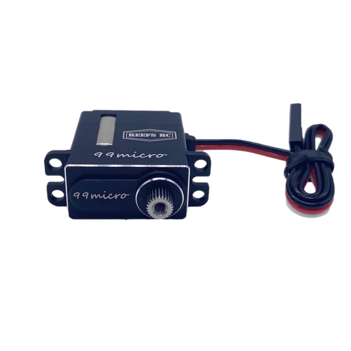 REEFS 99 Micro High Torque, Speed & Voltage Low Profile Waterproof Servo - Iron City RC Hobbies
