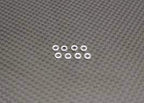 REFLEX RACING ALUMINUM SHIM SET (0.5MM AND1.0MM) - 4 PCS EA - Iron City RC Hobbies