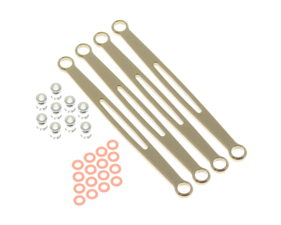 Redcat Ascent-18 Aluminum Front & Rear Lower Links (Bronze) (4) - Iron City RC Hobbies