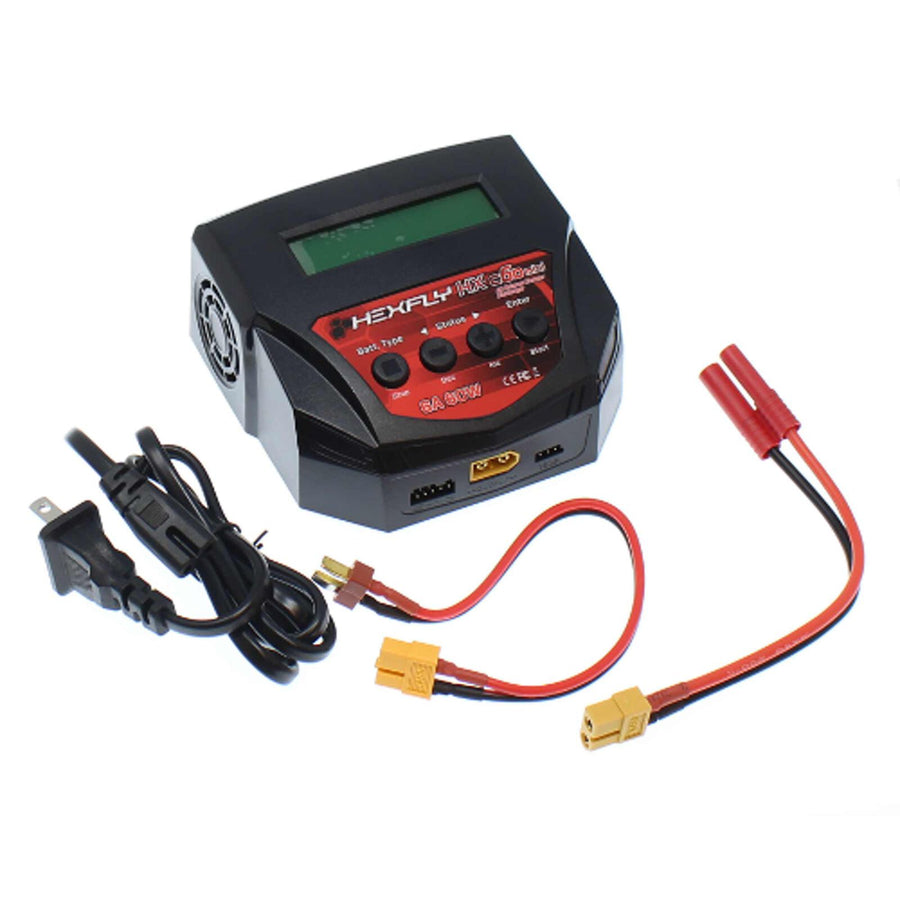 Hexfly C6D Mini LiPo/NIMH Charger - Iron City RC Hobbies
