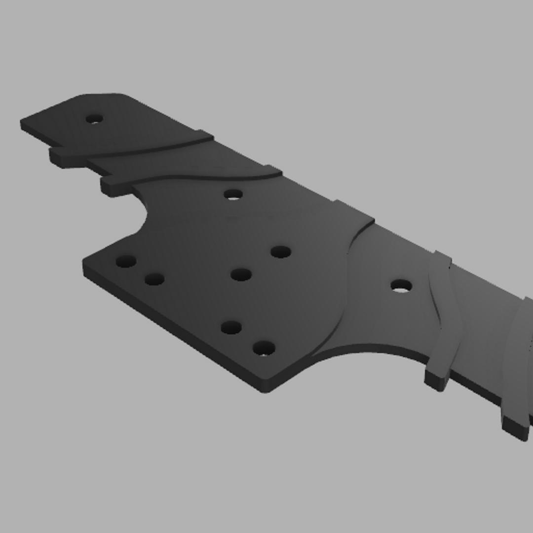 MWX Formula R1 Carbon Fiber wing mount - Iron City RC Hobbies