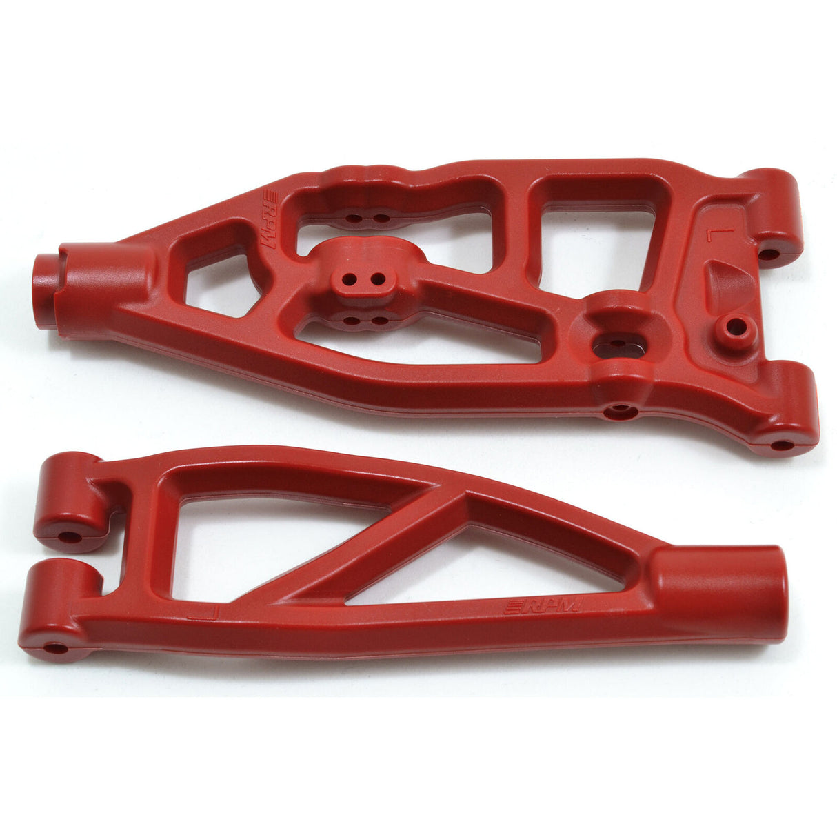 RPM Front Left Upper & Lower A-arms: ARRMA V5 6S BLX & EXB Trucks, Red