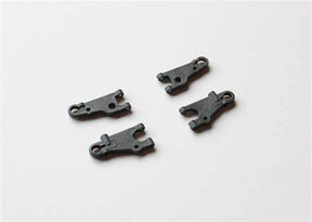 Reflex Racing RX28 G2 A Arms (Dark Gray-Hard) - Iron City RC Hobbies