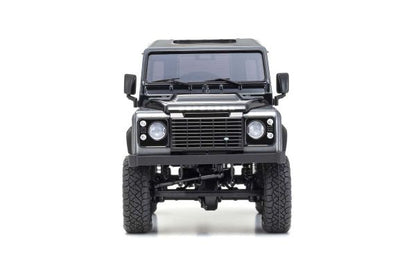 Radio Controlled Electric Powered Crawling car MINI-Z 4×4 Series Ready Set Land Rover Defender 90 Autobiography Corris Gray / Santorini Black