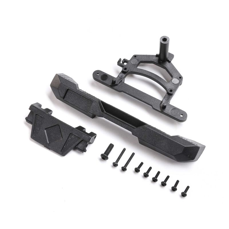 Axial Rear Bumper & Hinge: SCX24 Ford Bronco - Iron City RC Hobbies