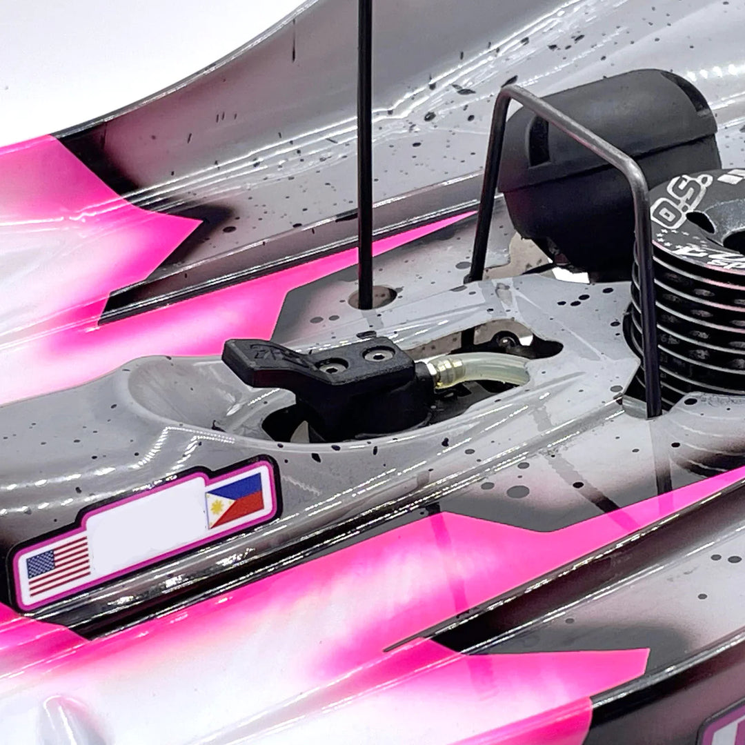 Red1RC Fuel Tank Lid Extension (For Mugen MRX6X / MRX6R) - Iron City RC Hobbies