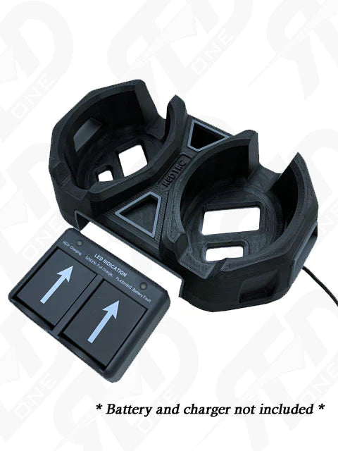 Red1RC Headset Stand with Charging Dock (EarTec Ultra Lite) - Iron City RC Hobbies