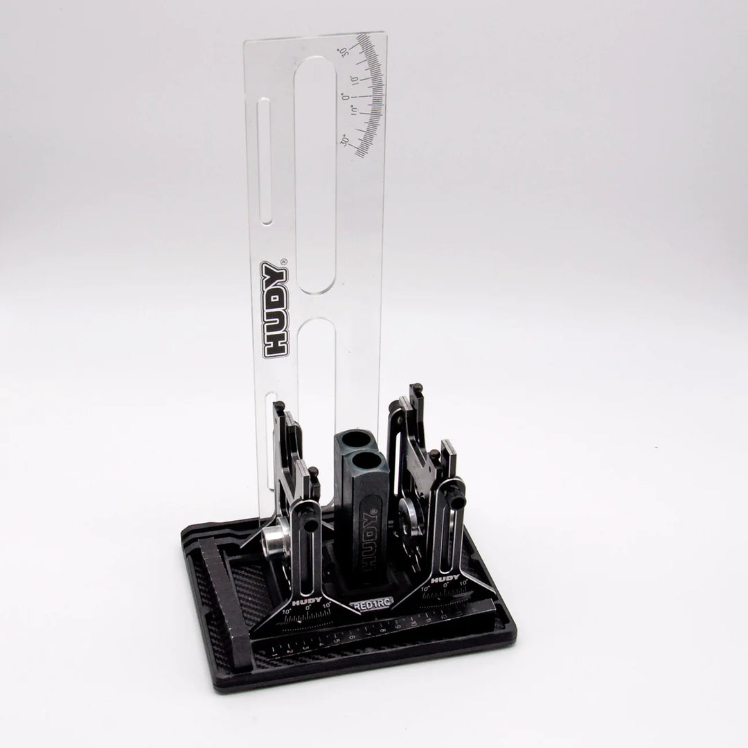 Red1RC Setup Station Holder (for Hudy/Arrowmax 1/10 or 1/8 Onroad) - Iron City RC Hobbies