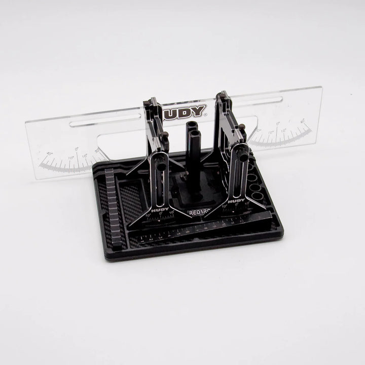 Red1RC Setup Station Holder (for Hudy/Arrowmax 1/10 or 1/8 Onroad) - Iron City RC Hobbies