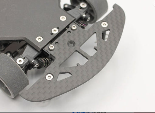 Reflex Racing Long GT Carbon Fiber Bumper - Iron City RC Hobbies