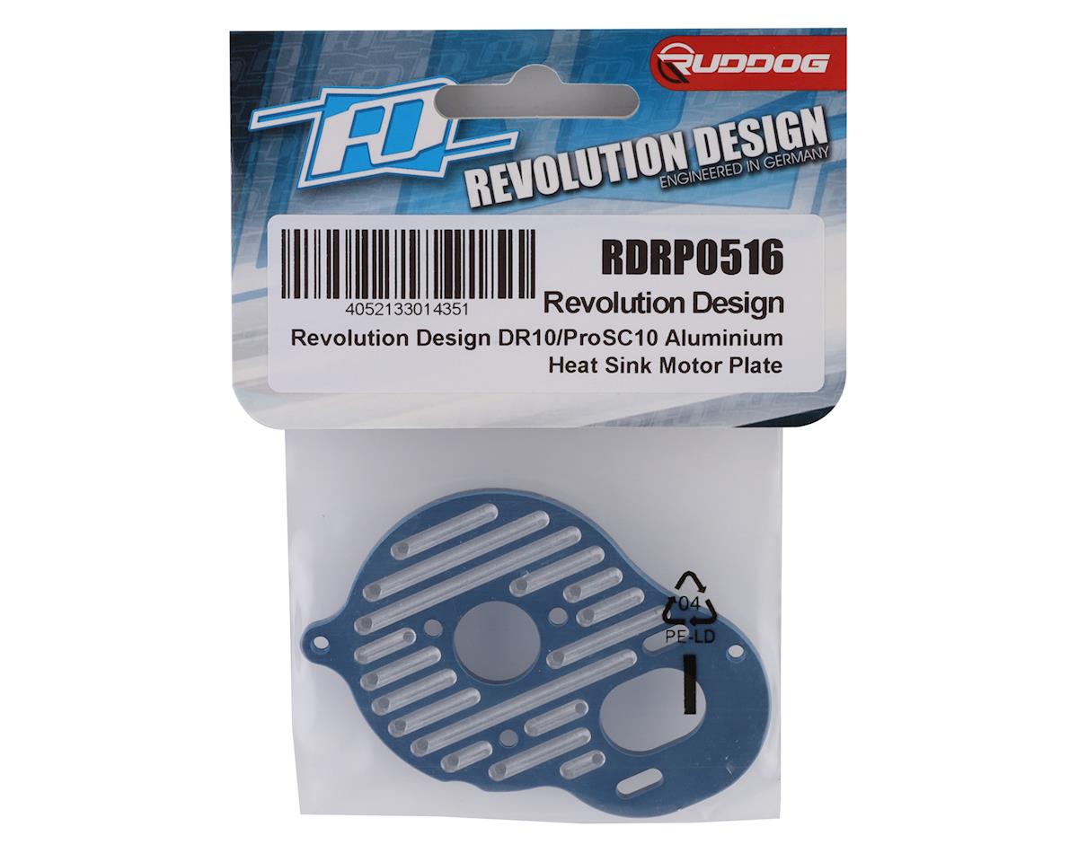 Revolution Design DR10/ProSC10 Aluminium Heat Sink Motor Plate