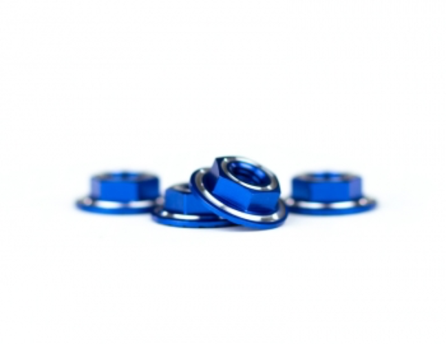 AVID Ringer wheel Nuts M4 (Blue) - Iron City RC Hobbies