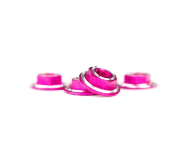 AVID Ringer wheel Nuts M4 (Pink) - Iron City RC Hobbies