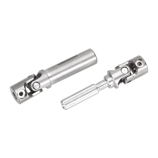 INJORA Steel Front Rear Center Drive Shafts for Axial SCX24 Gladiator Power Wagon