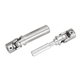 INJORA Steel Front Rear Center Drive Shafts for Axial SCX24 Gladiator Power Wagon