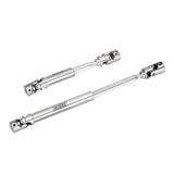 INJORA Steel Front Rear Center Drive Shafts for Axial SCX24 Gladiator Power Wagon