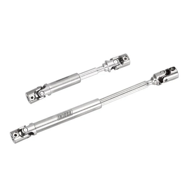 INJORA Steel Front Rear Center Drive Shafts for Axial SCX24 Gladiator Power Wagon