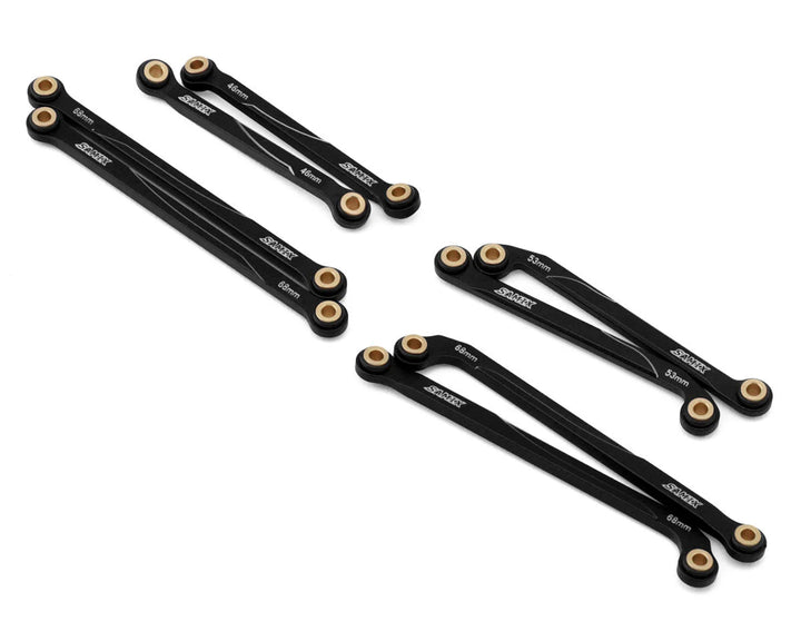 Samix Aluminum High Clearance Link Set for Traxxas TRX-4M (Black) (8) - Iron City RC Hobbies