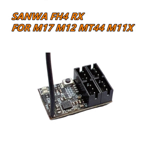 GT55 SANWA FH4 NANO FHSS4 Receiver - Iron City RC Hobbies