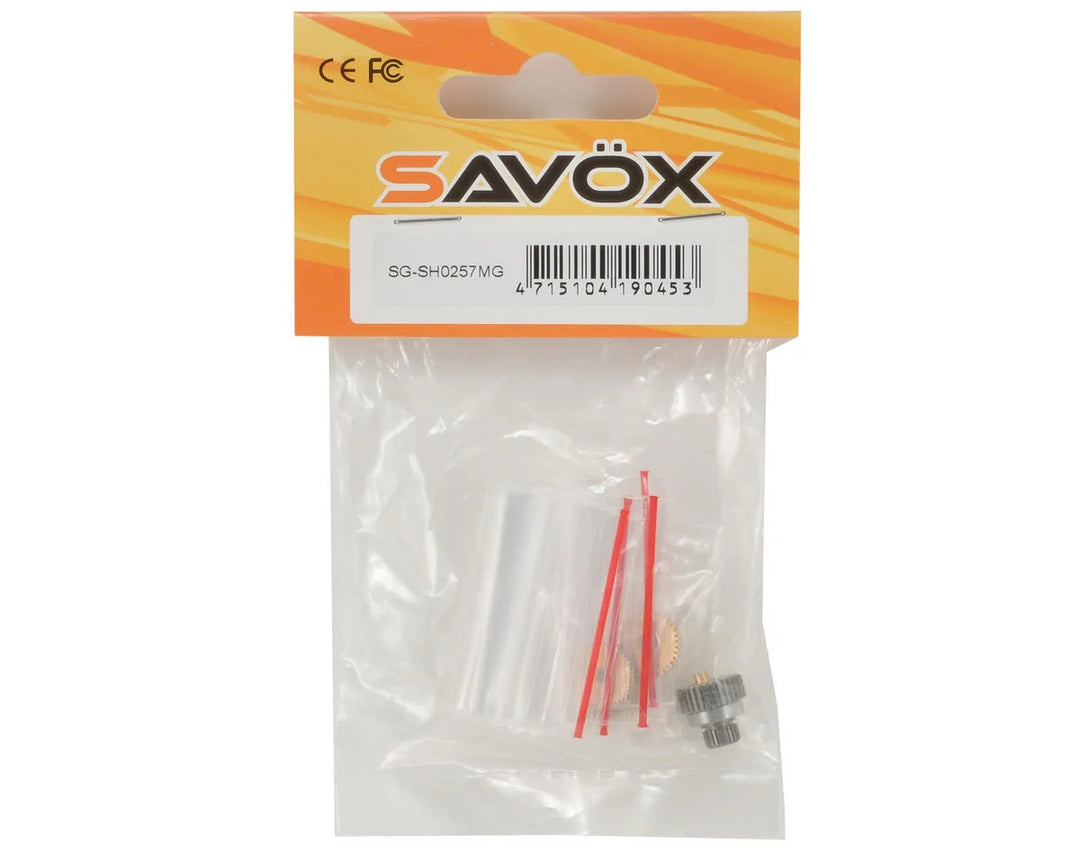 Savox SH0257MG Metal Gear Set w/Bearing - Iron City RC Hobbies