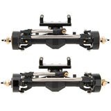 MEUS Racing SCX24 Plastic Nylon Isokinetic 3-Section CVD Front Rear Axles Maximum Steering Angle 52° +5MM for SCX24 Deadbolt C10 JLU Gladiator Bronco