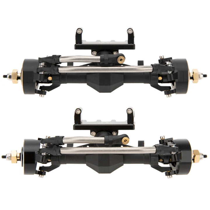 MEUS Racing SCX24 Plastic Nylon Isokinetic 3-Section CVD Front Rear Axles Maximum Steering Angle 52° +5MM for SCX24 Deadbolt C10 JLU Gladiator Bronco