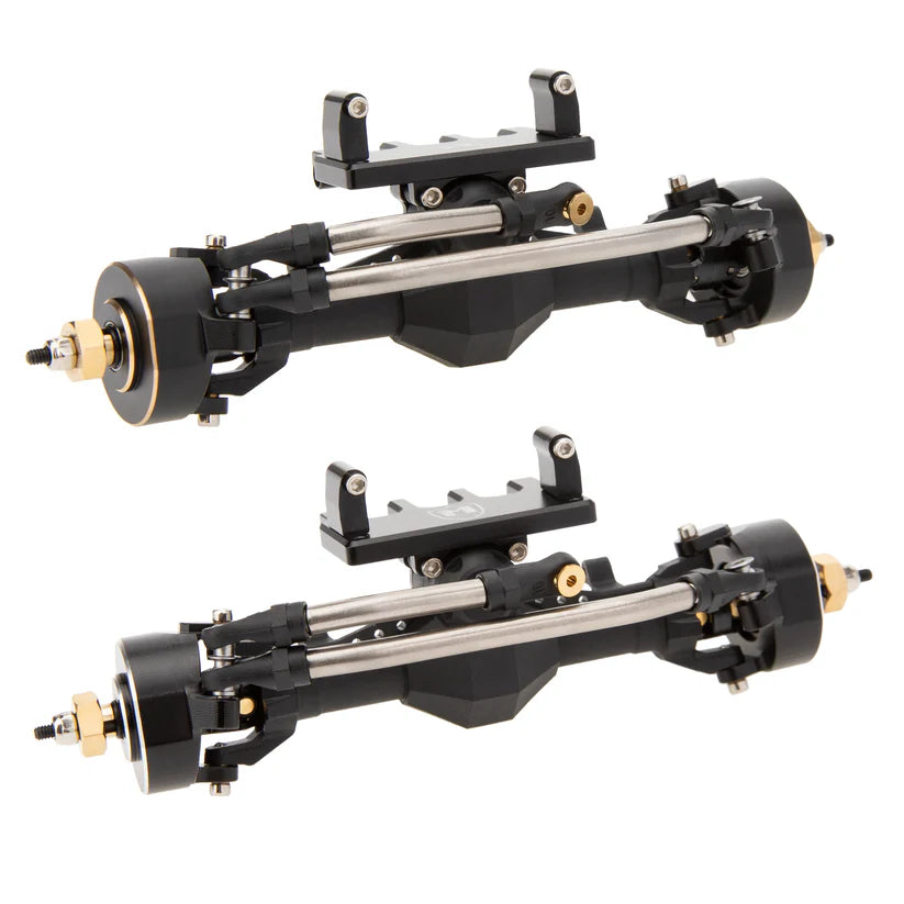 MEUS Racing SCX24 Plastic Nylon Isokinetic 3-Section CVD Front Rear Axles Maximum Steering Angle 52° +5MM for SCX24 Deadbolt C10 JLU Gladiator Bronco