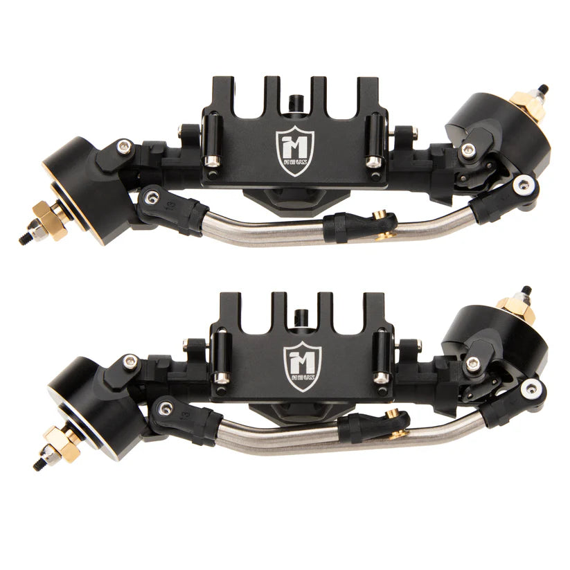 MEUS Racing SCX24 Plastic Nylon Isokinetic 3-Section CVD Front Rear Axles Maximum Steering Angle 52° +5MM for SCX24 Deadbolt C10 JLU Gladiator Bronco