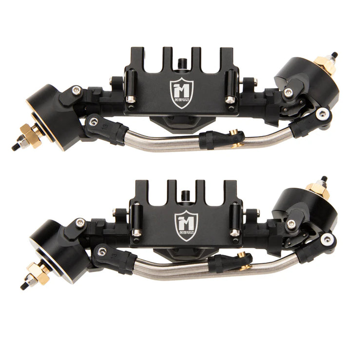 MEUS Racing SCX24 Plastic Nylon Isokinetic 3-Section CVD Front Rear Axles Maximum Steering Angle 52° +5MM for SCX24 Deadbolt C10 JLU Gladiator Bronco