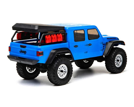 Axial 1/24 SCX24 Jeep JT Gladiator 4WD Rock Crawler Brushed RTR (Blue)