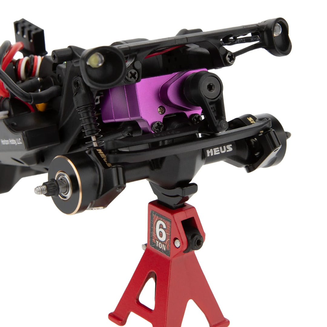 MEUS Racing SCX30 Axle Housing with Diff Covers and Steering Knuckles for 1/30 Axial SCX30 RC Crawler